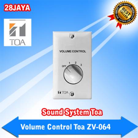 Sound System Volume Control TOA ZV-064