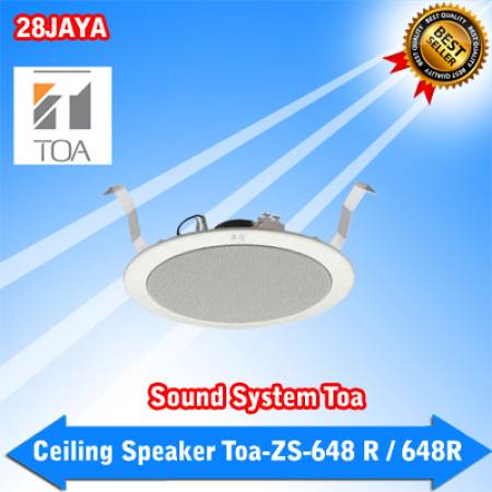 Sound System Ceiling Mount Speaker TOA ZS-648R