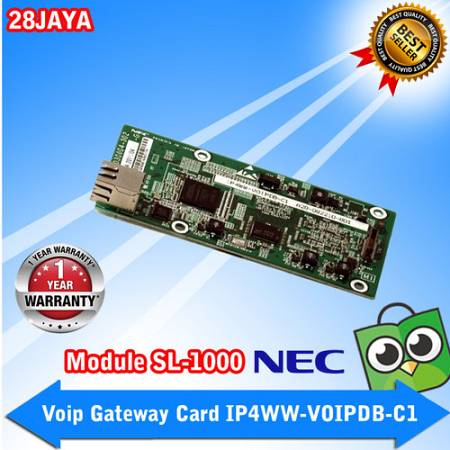 MODULE VOIP GATEWAY CARD IP4WW-VOIPDB-C1 for PABX NEC SL1000